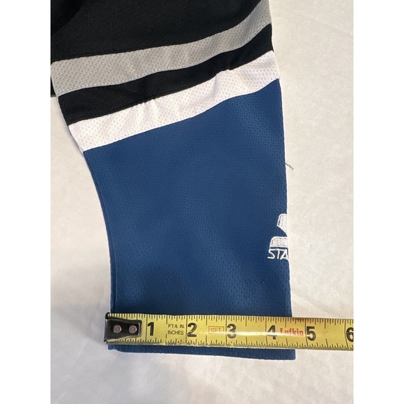 Starter Mighty Ducks of Anaheim NHL Jersey Vintage 90s Size Youth 14 Kids Hockey - Picture 16 of 16